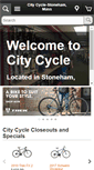 Mobile Screenshot of citycycleinc.com